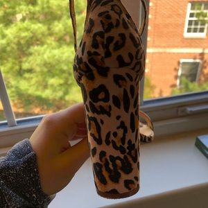 Size 8, cheetah heels from Lulus